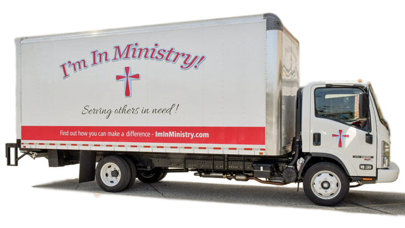 I'm In Ministry donated household items