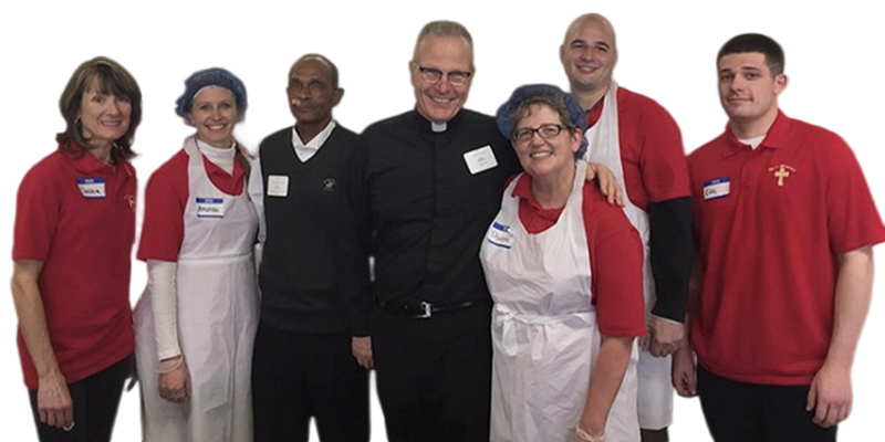 Volunteers at I'm In Ministry!